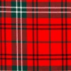 Morrison Red Modern 16oz Tartan Fabric By The Metre